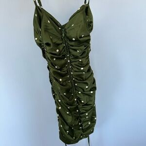 Green Polka Dot Dress